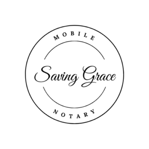 Saving Grace Mobile Notary Logo
